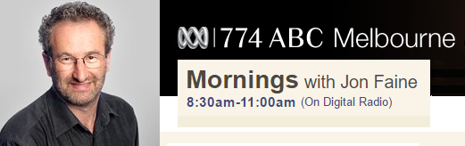 ABC Radio Melbourne Jon Faine Mornings