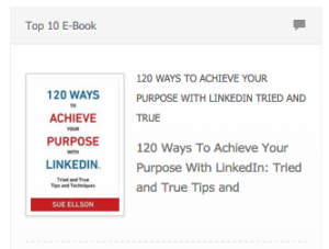 Top 10 Ebook 120 Ways To Achieve Your Purpose With LinkedIn by Sue Ellson