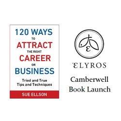 Book Launch 120 Ways To Attract The Right Career Or Business by Sue Ellson at Elyros Camberwell